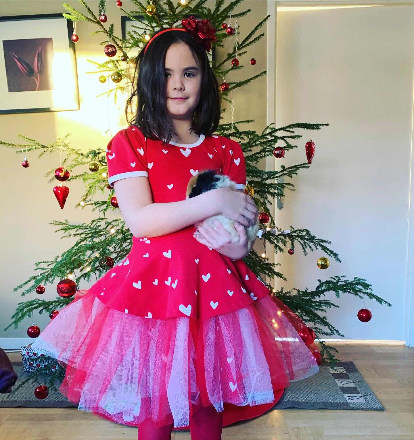 Julklänning med tyll