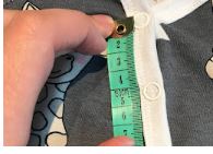 Tutorial: Mäta avstånd för tryckknappar med måttband